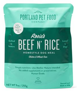 Rosie’s Beef N’ Rice Homestyle Dog Meal